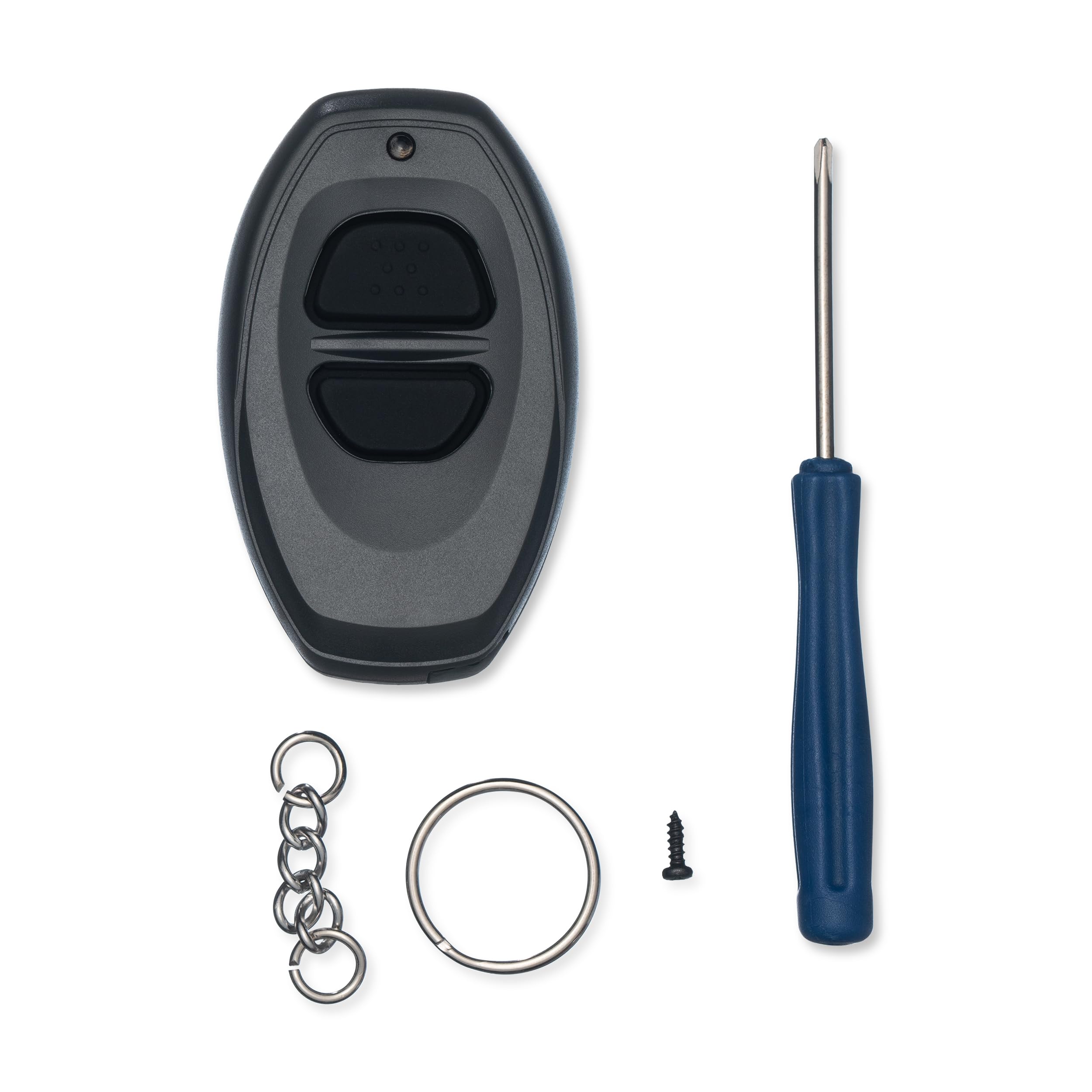 FOBTEK Key Fob Keyless Entry Remote Shell Case for Toyota Camry Corolla Tacoma Replacement for BAB237131-022 (3-Button)